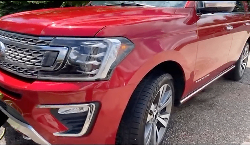 Exterior vehicle after detailing