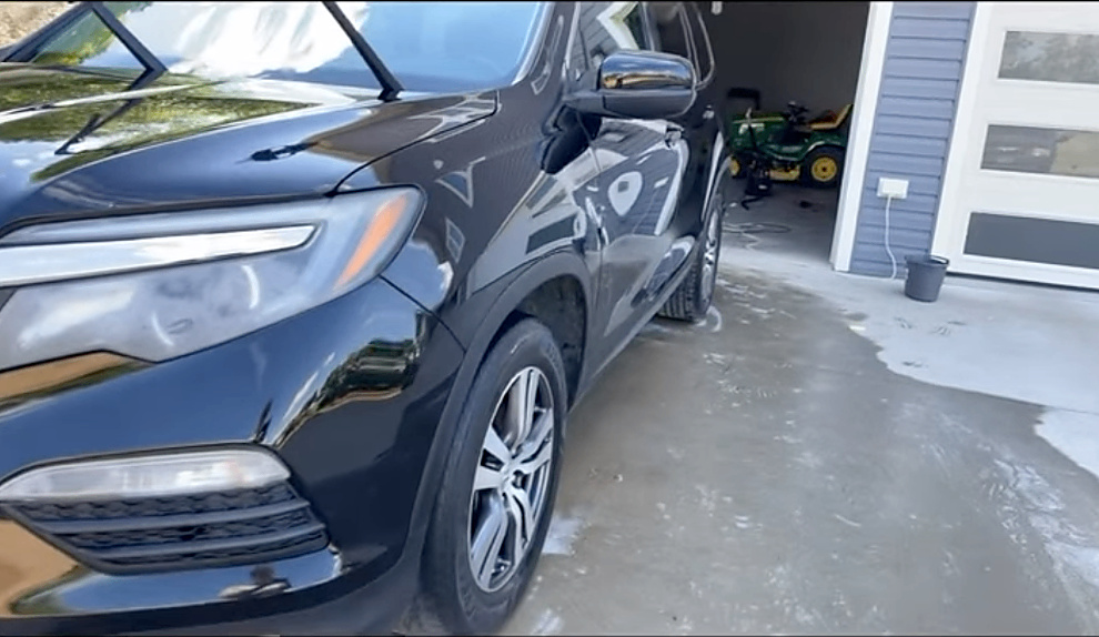 Vehicle after detailing